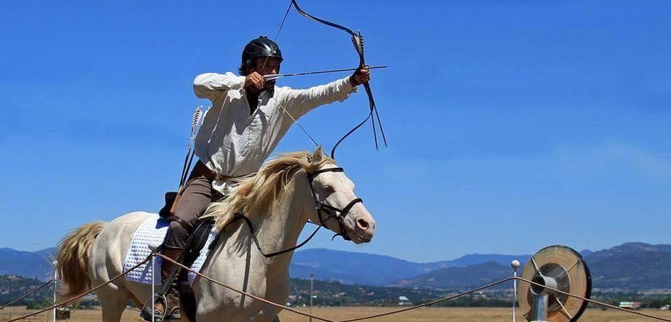 Mounted Archery Practice